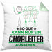 Chorleiter Geschenk Kissen mit Füllung 40x40 So Gut Kann Nur Ein Chorleiter Aussehen Geschenkidee (Grau) Grün Trendation