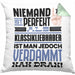 Klassikliebhaber Geschenk Kissen mit Füllung 40x40 Lustige Geschenkidee für Klassikliebhaber Geburtstag Niemand Ist Perfekt Aber Als Klassikliebhaber Ist Man Nah Dran (Grau) Grün Trendation