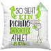 Athlet Kissen mit Füllung 40x40 Geschenk So Sieht Ein RIchtig Cooler Athlet Aus Geschenkidee Lustiger Spruch Geburtstag (Grau) Grün Trendation
