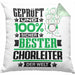 Chorleiter Geschenk Lustiger Spruch für Chorleiter Geschenkidee Bester Chorleiter Der WeltKissen mit Füllung 40x40 (Grau) Grün Trendation