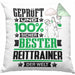 Reittrainer Geschenk Lustiger Spruch für Reittrainer Geschenkidee Bester Reittrainer Der WeltKissen mit Füllung 40x40 (Grau) Grün Trendation