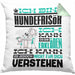Hundefrisör Geschenk Kaffee-Kissen mit Füllung 40x40 Geschenkidee für Hundefrisör Ich Bin Hundefrisör Ich Kann Es Dir Erklären Jedoch Nicht Für Dich Verstehen Spruch Lustig (Grau) Grün Trendation