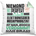 Elektronischer Musikproduzent Geschenk Kissen mit Füllung 40x40 Lustige Geschenkidee für Elektronischer Musikproduzent Geburtstag Niemand Ist Perfekt Aber Als Elektronischer Musikproduzent Ist Man Nah Dran (Grau) Grün Trendation