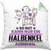 Halbenkel Geschenk Kissen mit Füllung 40x40 So Gut Kann Nur Ein Halbenkel Aussehen Geschenkidee (Grau) Grün Trendation