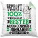 Musikgeschäftsinhaber Geschenk Lustiger Spruch für Musikgeschäftsinhaber Geschenkidee Bester Musikgeschäftsinhaber Der WeltKissen mit Füllung 40x40 (Grau) Grün Trendation
