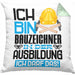 Bauzeichner Ausbildung Kissen mit Füllung 40x40 Geschenk Ich Bin Bauzeichner In Der Ausbildung Ich Darf Das Geschenkidee Spruch (Grau) Grün Trendation