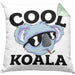 Kissen mit Füllung 40x40 Koala Geschenkidee für Koala-Liebhaber Kissen mit Füllung 40x40 Koala-Aufdruck (Grau) Grün Trendation