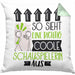 Schauspielerin Geschenk Kissen mit Füllung 40x40 Lustig Geschenkidee für Schauspielerin Geburtstag So Sieht Eine Richtig Coole Schauspielerin Aus Frauen Spruch (Grau) Grün Trendation