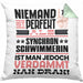 Synchronschwimmerin Geschenk Kissen mit Füllung 40x40 Lustige Geschenkidee für Synchronschwimmerin Geburtstag Niemand Ist Perfekt Aber Als Synchronschwimmerin Ist Man Nah Dran (Grau) Grün Trendation