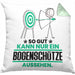 Bogenschütze Geschenk Kissen mit Füllung 40x40 So Gut Kann Nur Ein Bogenschütze Aussehen Geschenkidee (Grau) Grün Trendation