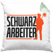 Lustiges Geschenk für Schornsteinfeger Spruch Geschenkdiee SchwarzarbeiterKissen mit Füllung 40x40 (Grau) Grün Trendation