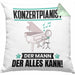 Konzertpianist Kissen mit Füllung 40x40 Geschenk für Konzertpianist Der Mann Der Alles Kann Geschenkidee zum Geburtstag (Grau) Grün Trendation