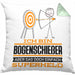Bogenschießer Geschenk Kissen mit Füllung 40x40 Ich Bin Bogenschießer Aber Sag Doch Einfach Superheld Lustige Geschenkdiee für Bogenschießer (Grau) Grün Trendation