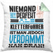 Kletterführer Geschenk Kissen mit Füllung 40x40 Lustige Geschenkidee für Kletterführer Geburtstag Niemand Ist Perfekt Aber Als Kletterführer Ist Man Nah Dran (Grau) Grün Trendation