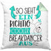 So Sieht Ein Richtig Cooler Breakdancer Aus Geschenk Kissen mit Füllung 40x40 Lustiger Spruch Geschenkidee (Grau) Grün Trendation