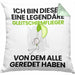 Gleitschirmflieger Geschenk Kissen mit Füllung 40x40 Lustige Geschenkidee Geburtstag für Gleitschirmflieger Ich Bin Dieser Legendäre Gleitschirmflieger Von Dem Alle Geredet Haben (Grau) Grün Trendation