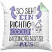 Katzenhotelbesitzer Kissen mit Füllung 40x40 So Sieht Ein Richtig Cooler Katzenhotelbesitzer Aus Geschenk Lustiger Spruch Geschenkidee (Grau) Grün Trendation
