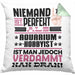 Aquarium-Hobbyist Geschenk Kissen mit Füllung 40x40 Lustige Geschenkidee für Aquarium-Hobbyist Geburtstag Niemand Ist Perfekt Aber Als Aquarium-Hobbyist Ist Man Nah Dran (Grau) Grün Trendation