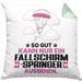 Fallschirmspringer Geschenk Kissen mit Füllung 40x40 So Gut Kann Nur Ein Fallschirmspringer Aussehen Geschenkidee (Grau) Grün Trendation