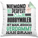 Hobbymaler Geschenk Kissen mit Füllung 40x40 Lustige Geschenkidee für Hobbymaler Geburtstag Niemand Ist Perfekt Aber Als Hobbymaler Ist Man Nah Dran (Grau) Grün Trendation