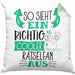Rätselfan Kissen mit Füllung 40x40 So Sieht Ein Richtig Cooler Rätselfan Aus Geschenk Lustiger Spruch Geschenkidee (Grau) Grün Trendation