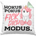 Lustige Ich Hasse Menschen Kissen mit Füllung 40x40 Mit Spruch Einhorn Geschenk Mama Freundin Kollegin Geschenkidee Arbeit Frauen (Grau) Grün Trendation