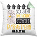 Tanzpartnerin Geschenk Kissen mit Füllung 40x40 Lustig Geschenkidee für Tanzpartnerin Geburtstag So Sieht Eine Richtig Coole Tanzpartnerin Aus Frauen Spruch (Grau) Grün Trendation