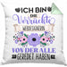 Webdesignerin Kissen mit Füllung 40x40 Geschenk Lustiger Spruch Geschenkidee Ich Bin Die Verrückte Webdesignerin Von Der Alle Geredet Haben (Grau) Grün Trendation