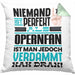 Opernfan Geschenk Kissen mit Füllung 40x40 Lustige Geschenkidee für Opernfan Geburtstag Niemand Ist Perfekt Aber Als Opernfan Ist Man Nah Dran (Grau) Grün Trendation
