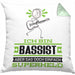 Bassist Geschenk Kissen mit Füllung 40x40 Ich Bin Bassist Aber Sag Doch Einfach Superheld Lustige Geschenkdiee für Bassist (Grau) Grün Trendation