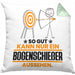 Bogenschießer Geschenk Kissen mit Füllung 40x40 So Gut Kann Nur Ein Bogenschießer Aussehen Geschenkidee (Grau) Grün Trendation