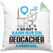 Geocacher Geschenk Kissen mit Füllung 40x40 So Gut Kann Nur Ein Geocacher Aussehen Geschenkidee (Grau) Grün Trendation
