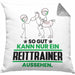 Reittrainer Geschenk Kissen mit Füllung 40x40 So Gut Kann Nur Ein Reittrainer Aussehen Geschenkidee (Grau) Grau Trendation