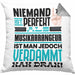 Musikarrangeur Geschenk Kissen mit Füllung 40x40 Lustige Geschenkidee für Musikarrangeur Geburtstag Niemand Ist Perfekt Aber Als Musikarrangeur Ist Man Nah Dran (Grau) Grau Trendation