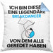 Breakdancer Geschenk Kissen mit Füllung 40x40 Lustige Geschenkidee Geburtstag für Breakdancer Ich Bin Dieser Legendäre Breakdancer Von Dem Alle Geredet Haben (Grau) Blau Trendation