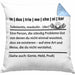 Industriemechaniker Geschenk Kissen mit Füllung 40x40 Spruch Männer Definition Lustige Geschenkidee für Industriemechaniker (Grau) Blau Trendation