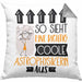 Astrophysikerin Geschenk Kissen mit Füllung 40x40 Geschenkidee für Astrophysikerin Geburtstag Weihnachten Spruch So Sieht Eine Richtig Coole Astrophysikerin Aus (Grau) Grau Trendation