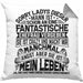 Ehemann Kissen mit Füllung 40x40 Geschenk Hochzeitstag Spaß Geschenkidee Jahrestag Sorry Ladys Dieser Mann Ist Schon An Eine Fantastische Ehefrau Vergeben (Grau) Grau Trendation