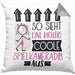 Spielkameradin Geschenk Kissen mit Füllung 40x40 Lustig Geschenkidee für Spielkameradin Geburtstag So Sieht Eine Richtig Coole Spielkameradin Aus Frauen Spruch (Grau) Grau Trendation