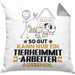 Tierheimmitarbeiter Geschenk Kissen mit Füllung 40x40 So Gut Kann Nur Ein Tierheimmitarbeiter Aussehen Geschenkidee (Grau) Grau Trendation