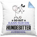 Hundesitter Geschenk Kissen mit Füllung 40x40 So Gut Kann Nur Ein Hundesitter Aussehen Geschenkidee (Grau) Blau Trendation