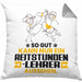 Reitstundenlehrer Geschenk Kissen mit Füllung 40x40 So Gut Kann Nur Ein Reitstundenlehrer Aussehen Geschenkidee (Grau) Grau Trendation