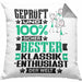 Klassik-Enthusiast Geschenk Lustiger Spruch für Klassik-Enthusiast Geschenkidee Bester Klassik-Enthusiast Der WeltKissen mit Füllung 40x40 (Grau) Grau Trendation