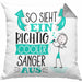 Sänger Kissen mit Füllung 40x40 Geschenk So Sieht Ein RIchtig Cooler Sänger Aus Geschenkidee Lustiger Spruch Geburtstag (Grau) Grau Trendation