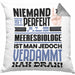 Meeresbiologe Geschenk Kissen mit Füllung 40x40 Lustige Geschenkidee für Meeresbiologe Geburtstag Niemand Ist Perfekt Aber Als Meeresbiologe Ist Man Nah Dran (Grau) Grau Trendation