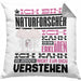 Naturforscher Geschenk Kaffee-Kissen mit Füllung 40x40 Geschenkidee für Naturforscher Ich Bin Naturforscher Ich Kann Es Dir Erklären Jedoch Nicht Für Dich Verstehen Spruch Lustig (Grau) Grau Trendation