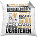 Hundeliebhaber Geschenk Kaffee-Kissen mit Füllung 40x40 Geschenkidee für Hundeliebhaber Ich Bin Hundeliebhaber Ich Kann Es Dir Erklären Jedoch Nicht Für Dich Verstehen Spruch Lustig (Grau) Grau Trendation