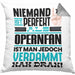 Opernfan Geschenk Kissen mit Füllung 40x40 Lustige Geschenkidee für Opernfan Geburtstag Niemand Ist Perfekt Aber Als Opernfan Ist Man Nah Dran (Grau) Grau Trendation