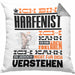 Harfenist Geschenk Kissen mit Füllung 40x40 Lustige Geschenkdiee für einen Harfenist Geburtstag Ich Bin Harfenist Ich Kann Es Dir Erklären Aber Nicht Für Dich Verstehen (Grau) Grau Trendation