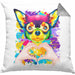 Chihuahua Besitzer Farbe Love Kissen mit Füllung 40x40 Geschenk Lustiger Spruch Geschenkidee Chihuahua Besitzerin (Grau) Grau Trendation